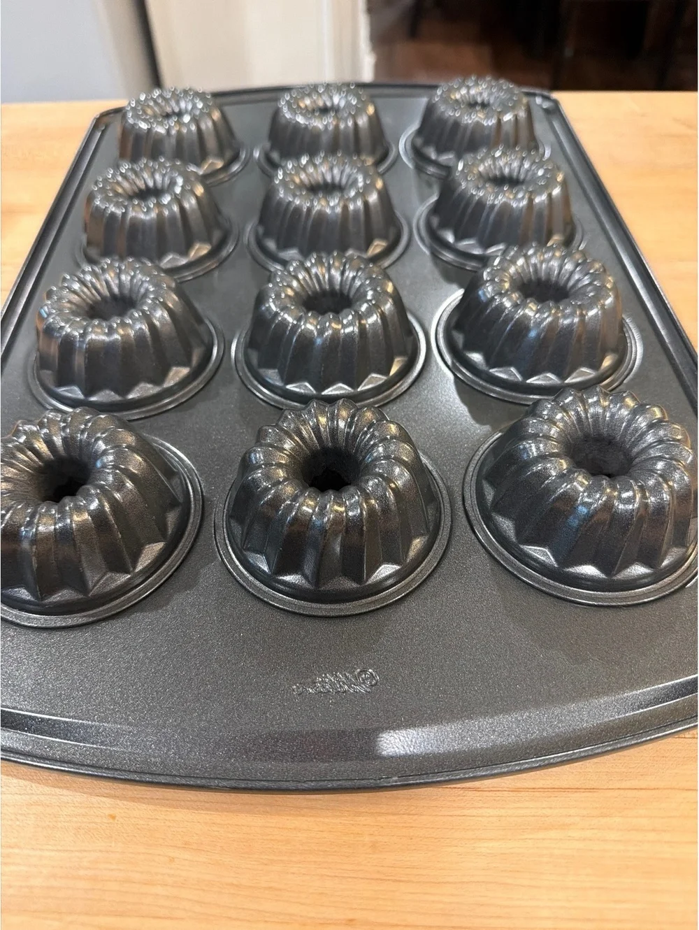 Wilton Mini Bundt Cake Pan 12-Cup Nonstick Baking Mold